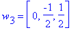 w[3] = vector([0, -1/2, 1/2])