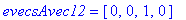 evecsAvec12 = vector([0, 0, 1, 0])